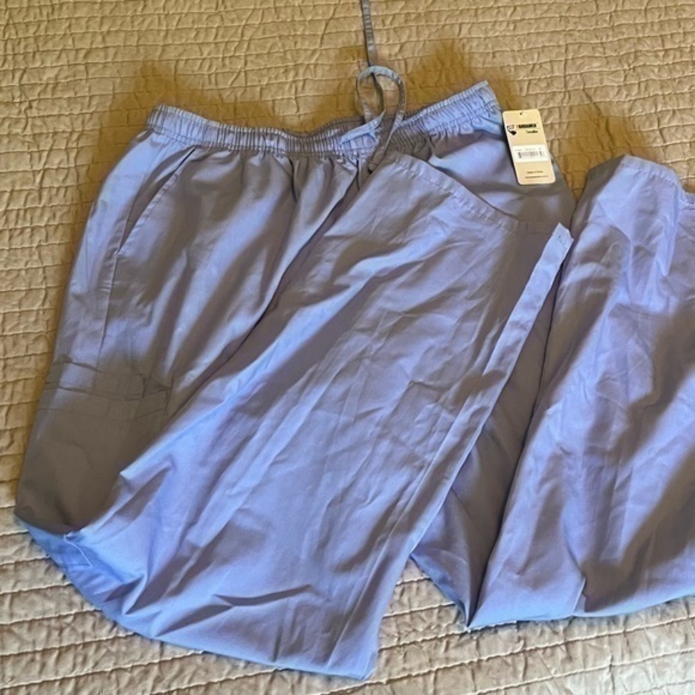 Pandamed Scrub Pants , Light Blue, NWT, size XL.